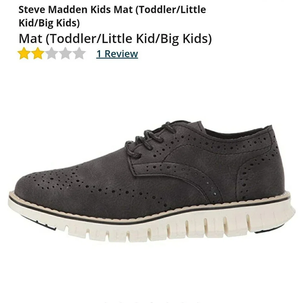 Steve Madden boys shoes, size 3, new